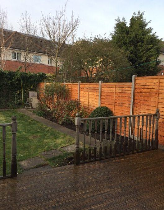 Fencing job completed in Melton Mowbray