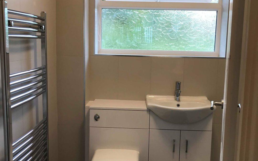 Full bathroom refurbishment completed in Ab Kettleby